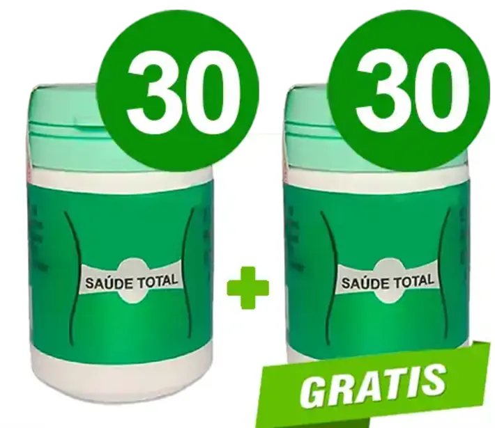 Kit Saúde Total para revenda: pague 30 frascos e leve 60